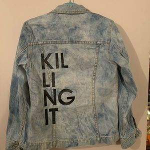 Custom painted jacket